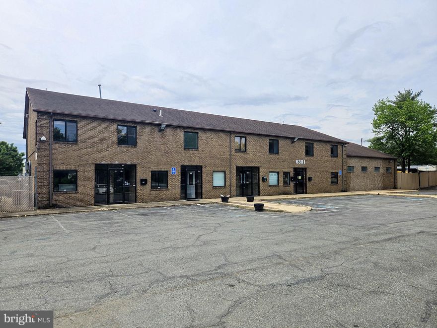 MAJOR PRICE IMPROVEMENT!  Welcome to this well located building and property, zoned IE, and sitting on approximately 1.31 acres.  The main part of the building is 2 stories of finished office/retail type space with each level having about 3680 gross square feet.  Attached to that is a warehouse style portion with 15 foot ceilings and two 12 x 12 garage doors.  In the back parking lot there is also a +/- 800 SF metal style building with a 10 x 10 garage door.  The front parking lot is paved and open.  The rear lot is mostly paved and fully fenced.  The buildings (except for the metal style building) are brick and block construction.  This would be a great building for a user who also wants to have some spaces to lease out for income.  Well located off of Dower House Road and centrally located from Rt 4 to either the Beltway or Route 301.  The owner ran his stone/granite business from here for many years and has retired and does not need the building any longer.