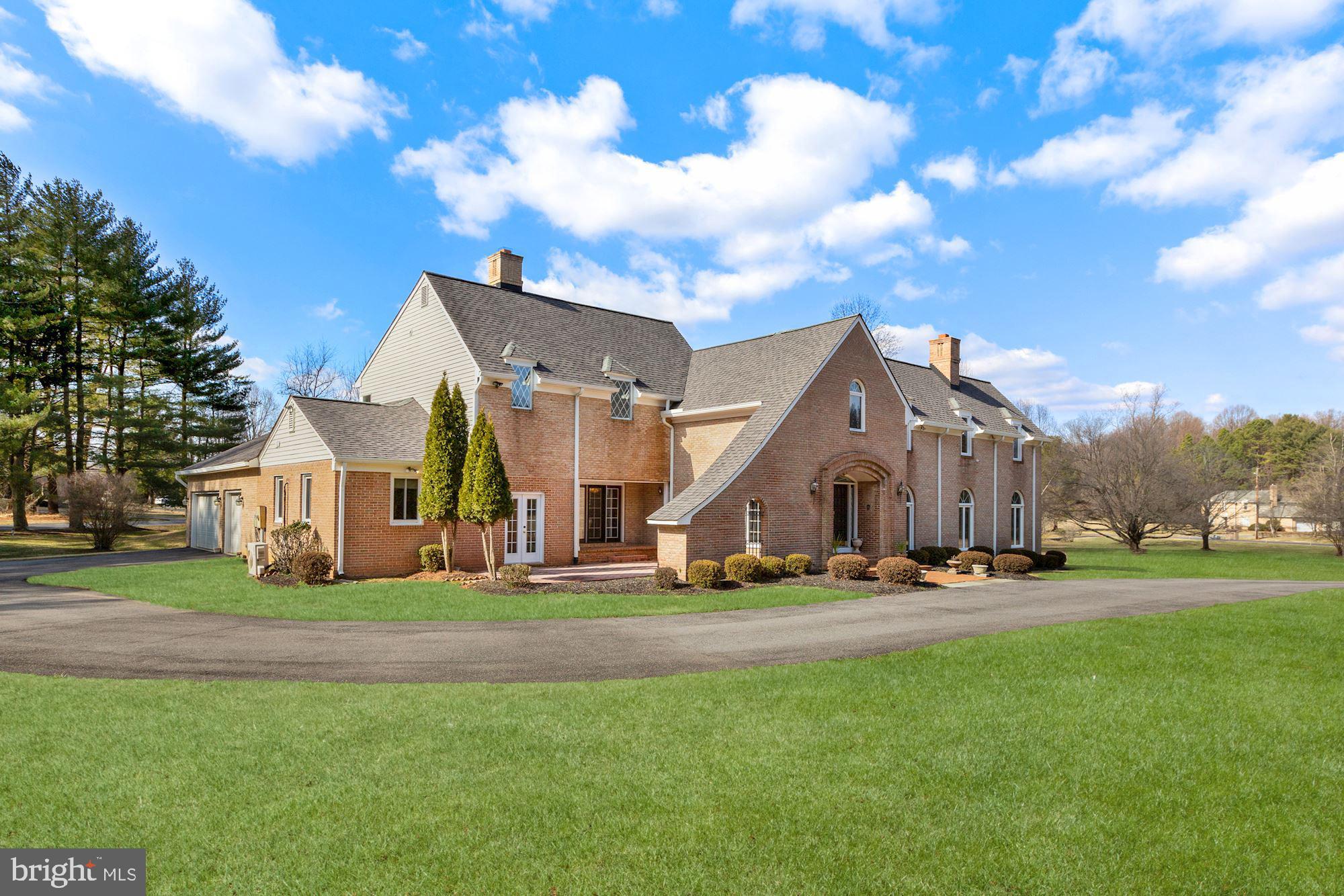 Imagine...wide open spaces where you can relax and let go of the stresses of everyday life. Come enjoy this custom built colonial with an open and airy floor plan on two attractive, level acres. The home was significantly rebuilt in two major phases: 1984 and 2005. It has amazing interior spaces! The welcoming entry foyer offers a dramatic, two story entrance with a step down to the formal living room. If you are working out of the house, a wonderful, private library with built-ins allows you to work quietly and without distraction. The Formal Dining Room will seat at least 12 people and has a fireplace for ambiance in the winter and a terrace for spring and summer soirees. The big, open Kitchen/Family Room is an inviting space for all to gather. It offers a center island and butler's pantry plus access to the rear yard. The bonus room is an additional space to escape to maybe a yoga room, exercise room, hobby room, guest suite- you name it. Upstairs are five bedrooms including a sumptuous Owners Suite with great views overlooking the backyard. A fun added space is the Game Room space between Bedrooms 4 and 5. It could be a playroom, game room or whatever your family desires. The Recreation Room is BIG with a wet bar space and offers incredible options for entertaining once the pandemic ends. It, too, is full, daylight with double access to the rear yard. The house sits beautifully on the lot and offers a circular driveway with loads of additional parking and a side entry, three car garage. There's easy access to the shopping and amenities at Shady Grove/Falls Grove or Potomac Village; the I-270 Corridor and I-200, the InterCounty Connector. Come enjoy this terrific option!! Make it yours today!!