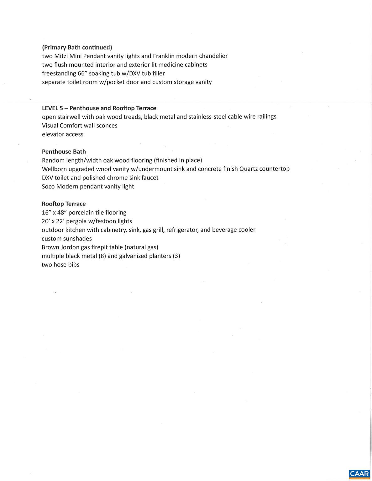 NONE AVAILABLE - Residential