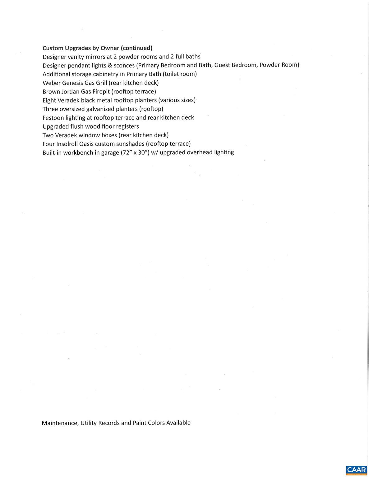 NONE AVAILABLE - Residential