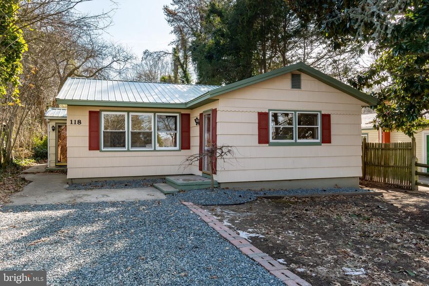 An adorable cottage with water views of the Chester River! Nicely maintained cottage featuring 3 bedrooms, 2 full baths with all the big ticket items completed. Newer Well and Septic, HVAC and newer Metal Roof just leaves you with finishing touches on the interior as you see fit. Currently used as a rental.  Also features a detached workshop and detached garage. If you are a boater, bring your boat and the Deep Landing Boat Ramp is just minutes away . Very affordable home in our area, don't wait on this one! Back on the market at no fault of the seller! Schedule your showing today!