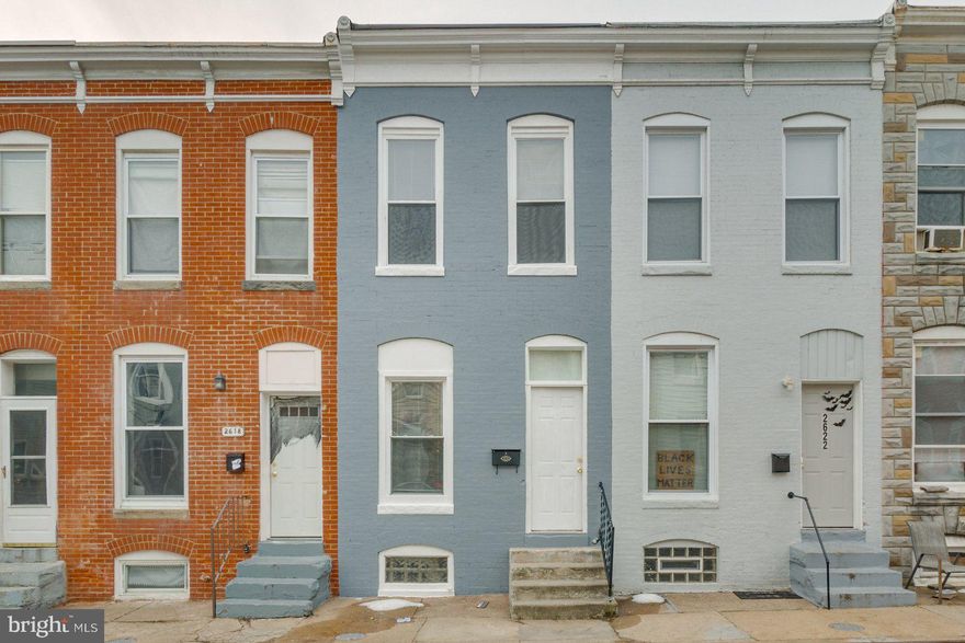 Step into this beautifully updated townhome in one of Baltimore's most sought-after neighborhoods!
On the first floor, the spacious living room welcomes you with new engineered luxury vinyl floors and plenty of natural light streaming through energy-efficient vinyl replacement windows. The all-new kitchen is a standout, boasting sleek granite countertops, shaker cabinets, a dishwasher, 30" gas range, and a chic ceramic tile backsplash—ideal for the home chef. 
Upstairs a large bedroom enjoys natural light from two replacement windows. A spacious closet gives ample storage space. Across the hall is a walk-through den, and a full bathroom with a modern vanity, full tub, and new ceramic tile enclosure. 
The basement offers a washer and dryer for added convenience, plus extra storage space to keep everything organized. Enjoy the central air conditioning in Baltimore's hot summers, and use the gas furnace to keep warm in the winter. 
The rear yard has a new privacy fence, and a new wood deck perfectly sized for a patio set. 
Located in trendy Remington, this home puts you in the heart of one of Baltimore’s most vibrant areas. Enjoy being close to local attractions like the Hampden Avenue, Johns Hopkins University, and the Charles Village Shopping District. Trendy dining spots, including R-House and 29th Street Tavern, are just around the corner, along with beloved neighborhood staples like Papermoon Diner.
Don’t miss your chance to make 2620 Miles Avenue your new home! Schedule a tour today!