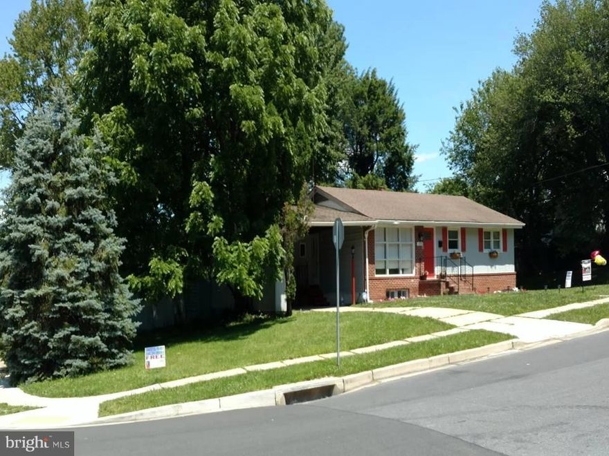 BACK ON THE MARKET; CONTRACT FELL THROUGH!!! Beautifully renovated from top to bottom 2000 sq. ft rancher, sits on a corner lot with over a 1/4 acre, 4 bds, possibly 5 & 2 full baths. All new SS appliances, gorgeous hardwood floors on main level, cozy family room on the lower level. Large backyard for the family.  Minutes from 70W and 695. Offer 3% seller's assist with full offer and Home Warranty