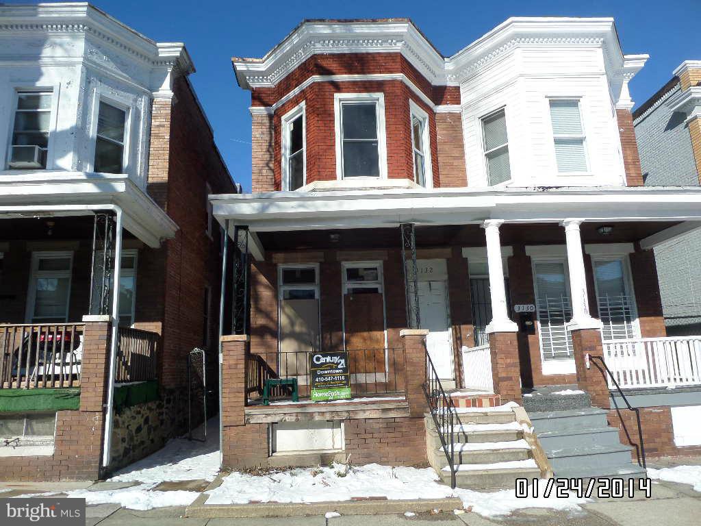 Fannie Mae Homepath Property! Wonderful chance to own this solid brick porch front home in Rosemont! Enjoy nice room sizes, wood floors, & eat in kitchen. The basement is unfinished and perfect for added storage. A great location just minutes from Downtown Baltimore and Coppin State!