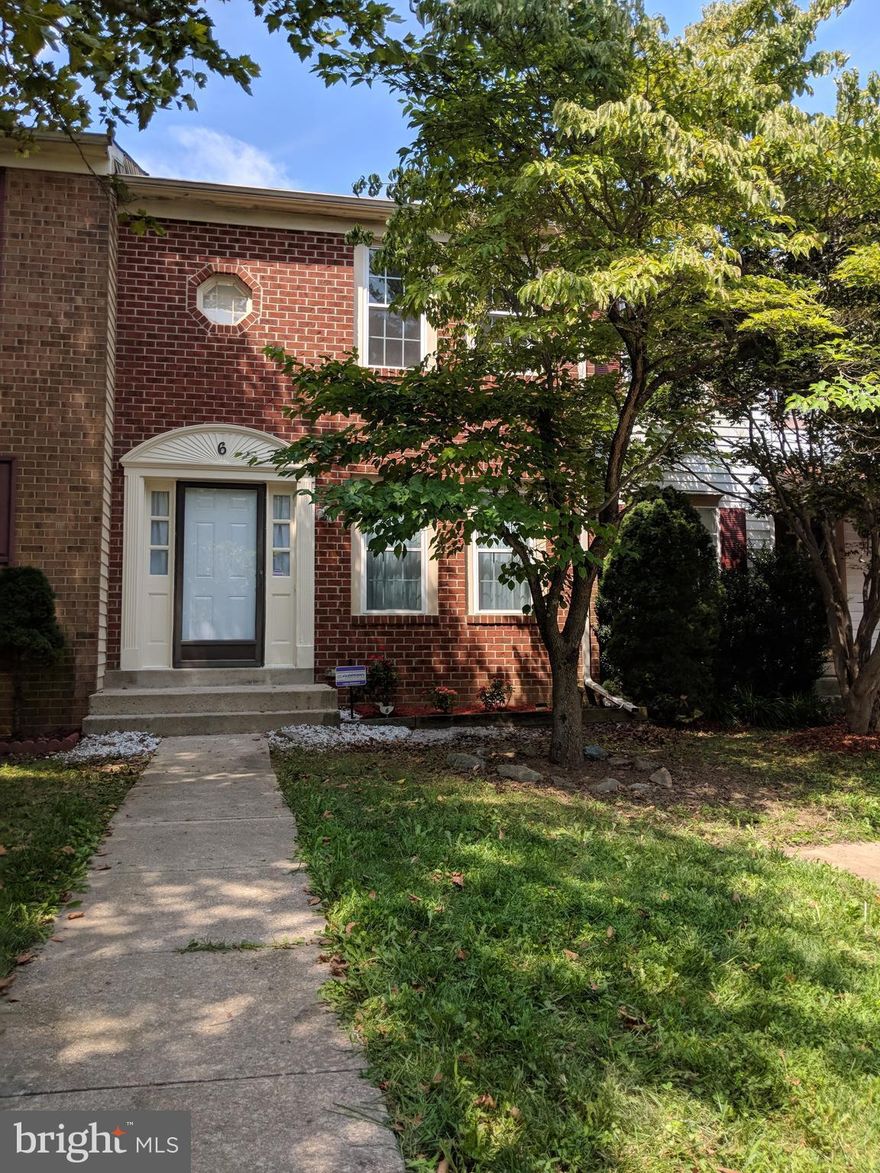 BEAUTIFUL BRICK 2 bedroom 1.5 bath ideally located in Germantown! Well maintained home by Owner with many upgrades.  Walk-in closets, and walk-out finished basement to private fenced backyard backed by trees.  Perfect for a potential office or 3rd bedroom! Updated doors, windows, HVAC, and flooring.  Conveniently located near schools, shopping, and public transportation.  Easy access to I-270!