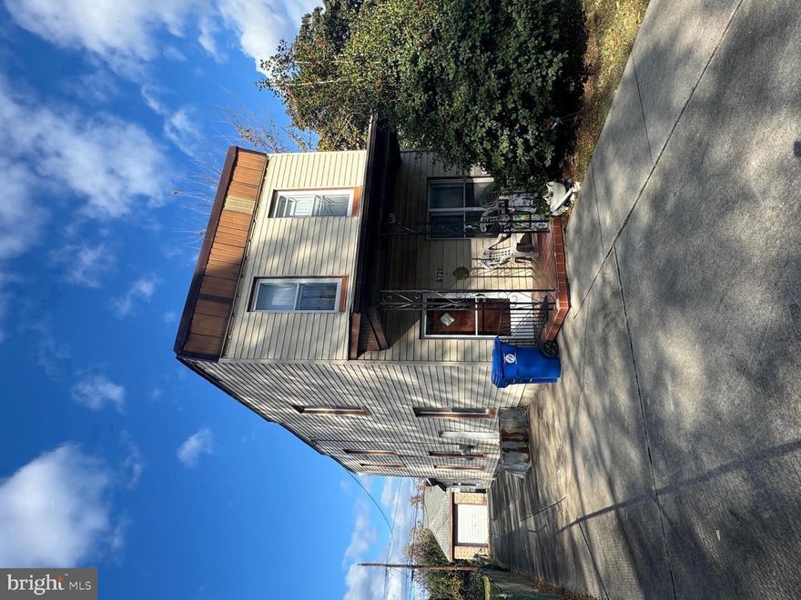 Experienced investors - here is your next renovation project!  Estate sale, being sold as-is by Personal Representative.  Fast closing available.  Large single family home with main level living room, dining room, kitchen, bedroom, full bath and possibly second bedroom.  Upper level has bedroom, living room, kitchen and full bath.  This home has two gas meters and was to believed to be a two apartment house at some point in the past.  Buyer to verify zoning to their satisfaction if they want to use as two units.  Large lot, long concrete driveway and one car detached garage.  Seller wants to deal with end buyers and will not consider any contracts that are assignable.