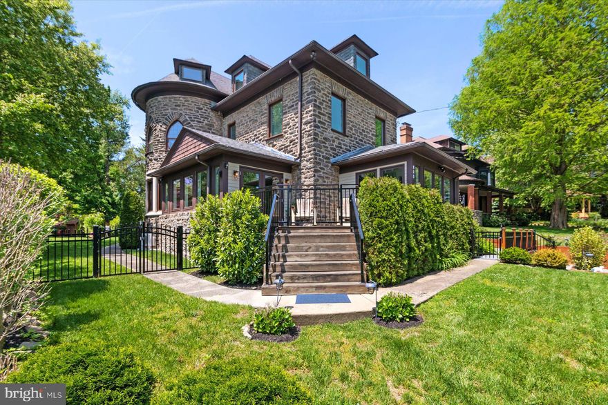 Welcome to 139 Pelham Road - a move-in ready 1895 3+ story Victorian completely modernized for 2023. All of the beautiful architectural details have been maintained and every room has been updated for modern living.  The details past and present are not to be missed. Through the front entrance, you’ll find a gracious hall with a built-in oak bench (with storage) and gorgeous staircase with carved moldings. The morning sun streams into the lovely living room and two enclosed porches. The first floor also has a  wine tasting room and fireplace with Mercer tiles, a spacious dining room with stained glass window, a stunning kitchen with granite counter tops and custom cabinetry, new appliances, back staircase, a new half bathroom and a full mudroom leading to the backdoor overlooking a Trex deck and professionally landscaped, fenced backyard. On the second floor, you’ll find the primary suite with curved windows, new, spacious walk-in closet (a former bedroom), and new bathroom. Down the hall is the guest room, brand new guest bathroom and an additional bedroom/workout space.  3 rooms await you on the 3rd floor with a full bath. They could all be bedrooms but are currently being used as one bedroom, a media room and an office. Gorgeous hardwood floors and moldings throughout. Noteworthy additions in the past 3 years: In 2022-new kitchen extension and remodeling, new half bathroom next to the kitchen and full remodeling of guest bathroom. In 2021- a new driveway extension and transformation of a bedroom into the primary bedroom walk-in closet. In 2020- new primary bathroom. Other highlights that make 139 Pelham Road wonderfully attractive are the side entry way for easy entry off the driveway, a full basement that has been partially finished in areas but is not included in the sq. footage, a hot tub spa, garden shed and state of the art security system.