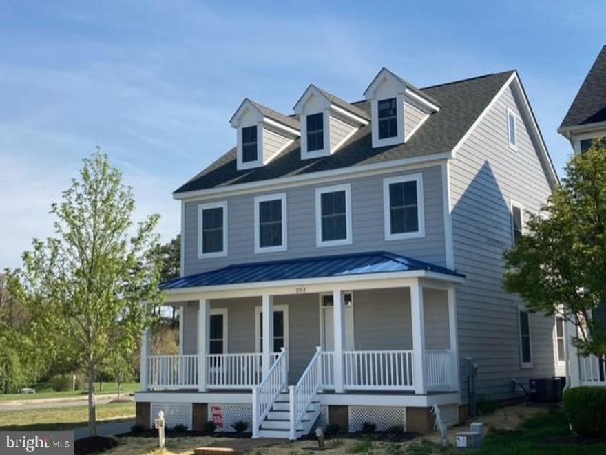 Need to settle on a new home quickly? Desire space, modern amenities, and  minimum exterior maintenance?  The Village at Chestertown offers a small home town environment with stress free living. Walking paths, street lighting, exterior designs that mirror the historic architecture throughout Chestertown, mature trees and plantings, community pergola over looking the community pond, give this community that Norman Rockwell charm  that transforms you back to yesteryear. Imagine yourself siting on your front porch greeting your neighbors as they stroll by. As you enter this home, your eye goes to the beautiful kitchen that is the center and heart of the home. The open concept first floor combines the dining, living and kitchen space making entertaining a breeze.  The upper floor houses the bedrooms....four in all.  All bedrooms are spacious but the primary bedroom with it's private bath and walk in closet is the space you have been dreaming of. Your guests are not neglected, the additional three bedrooms and bath are also made to impress. Add your own stamp to the unfinished basement with high ceilings and rough in plumbing for that future bath....let your imagination explore the possibilities. 
*** professional photos and video soon***