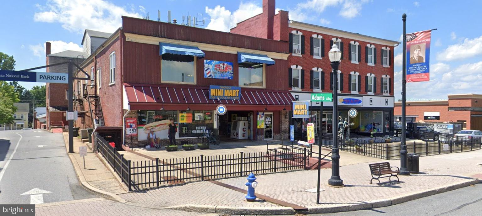Great opportunity to own a mixed use property in center of a vibrant town business. 9,500 sf of retail/business and residential on second floor. The retail mini-mart with 4750 sqft of space is one of the largest mini-mart in downtown. Open 6 days a week, with opportunity to expand hours. Second floor has 8 units - 2 rentals, 1 commercial space (used to be barber shop), 2 office space, 3 storage areas. Buyers & Buyers agent need to verify sqft and financials provided by the Seller.