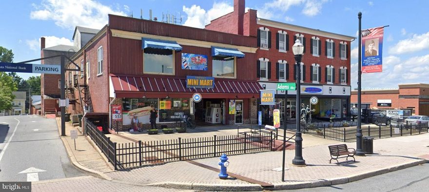 Great opportunity to own a mixed use property in center of a vibrant town business. 9,500 sf of  retail/business and residential on second floor. The retail mini-mart with 4750 sqft of space is one of the largest mini-mart in downtown. Open 6 days a week, with opportunity to expand hours. Second floor has 8 units - 2 rentals, 1 commercial space (used to be barber shop), 2 office space, 3 storage areas. Buyers & Buyers agent need to verify sqft and financials provided by the Seller.