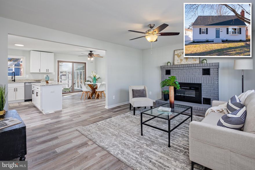 BEAUTIFULLY RENOVATED DETACHED HOME ON A QUIET STREET! Enter into a bright and airy living area with brand new luxury vinyl plank flooring that seamlessly run throughout all the living areas on the main level.  Enjoy a completed renovated open-concept kitchen with custom white shaker cabinetry, kitchen island, stainless steel appliances and granite countertops.  The main floor features two generously sized bedrooms and a full remodeled hall bathroom.  Upstairs you will find two additional large bedrooms and a second completely renovated full bathroom.  The basement has been 75% finished and features a large additional living area, a fifth bedroom as well as plenty of space for storage.  Enjoy relaxing out back in your closed in sun-room or enjoying the peaceful outdoors.  This home features many upgrades and is ready for you to move right in.  House is vacant and easy to show so schedule your showing today!