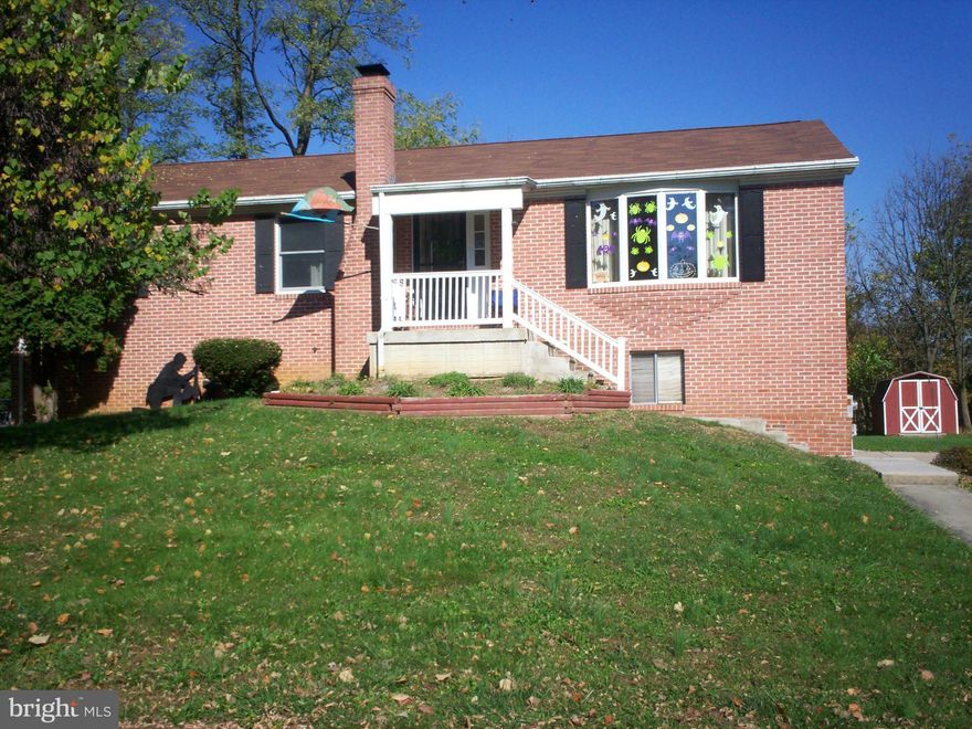 ATTENTION INVESTORS!!!  All brick rancher offers 3 Bedrooms, 1  1/2 Baths,   basement has wood burning fireplace. Sun room, Deck, 2 car garage plus carport, storage shed.  NO CITY TAXES!