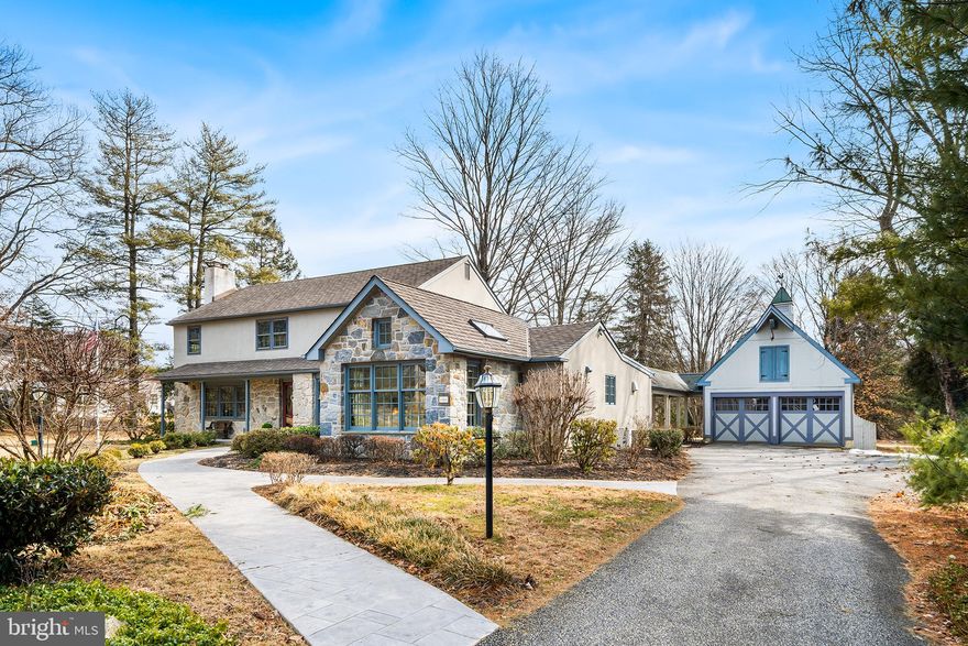 Welcome to 1366 Argyle Road.  This beautiful property has so many fabulous qualities.  Situated on a flat, exquisite acre of land (.94) in one of the most desirable neighborhoods in Easttown Township (TE Schools)! The idyllic Canterbury Woods neighborhood is what you've always dreamed of. Flat walkable roads where neighbors are out walking and riding bikes, waving to each other, and enjoying the day.  This special home is so much more than just your traditional colonial.  In 2000, the owners made a grand addition of a beautiful Kitchen/ Breakfast room transforming the home into what today's buyer wants- a generous open floor plan with Kitchen & Breakfast Room which is open to the family room.  The Kitchen boasts beautiful custom wood cabinetry, and a large center island with prep sink. Stainless double ovens and stovetop for cooking, as well as a Stainless refrigerator make this the kitchen you've always desired.   This home is the perfect entertainers dream and provides both open flow, as well as separate rooms for when one would like their privacy.  A private office/den on the first floor with custom double doors was also an addition to the original home.  The home has two gas fireplaces as well as two 1st floor powder rooms! The 2nd floor of the home has 4 nice sized bedrooms, a shared hall bath as well as a bathroom in the primary suite.  There are also Hardwood floors throughout this lovely home. The lower level of the home is unfinished space, ready for you to transform into extra living space should you desire.  A waterproofing system was completed in 2022, and the basement is clean and dry.  The home boasts many updated systems (see list in documents) as well as a whole house GENERAC generator!  But that's not all, in 2000, the owners made another addition to the property!  A gorgeous 2 story barn with 2 garage bays and a heated back office.  This structure adds significant value as well as extra space with loads of potential for whatever you wish to use it for.  The 2nd floor of the barn is currently unfinished space, perfect for a future in-law suite, game room, whatever your heart desires! Electricity and heat have already been installed in 1st floor of the barn. The barn and home are connected by a beautiful lit breezeway making it convenient and more comfortable to get from garage to the mudroom entrance on the back of the home. The mudroom has its own powder room and loads of built in cabinetry space as well as an entire laundry area proving significant convenience for the next owner.  This lovely home is minutes to Rte. 30, 252, 202, and around the corner from Waynesboro C.C, Aronimink Golf Club, Episcopal Academy and the YMCA!! This home is truly unique and a must see!  Photos will be taken 2/16 and uploaded by 2/18.