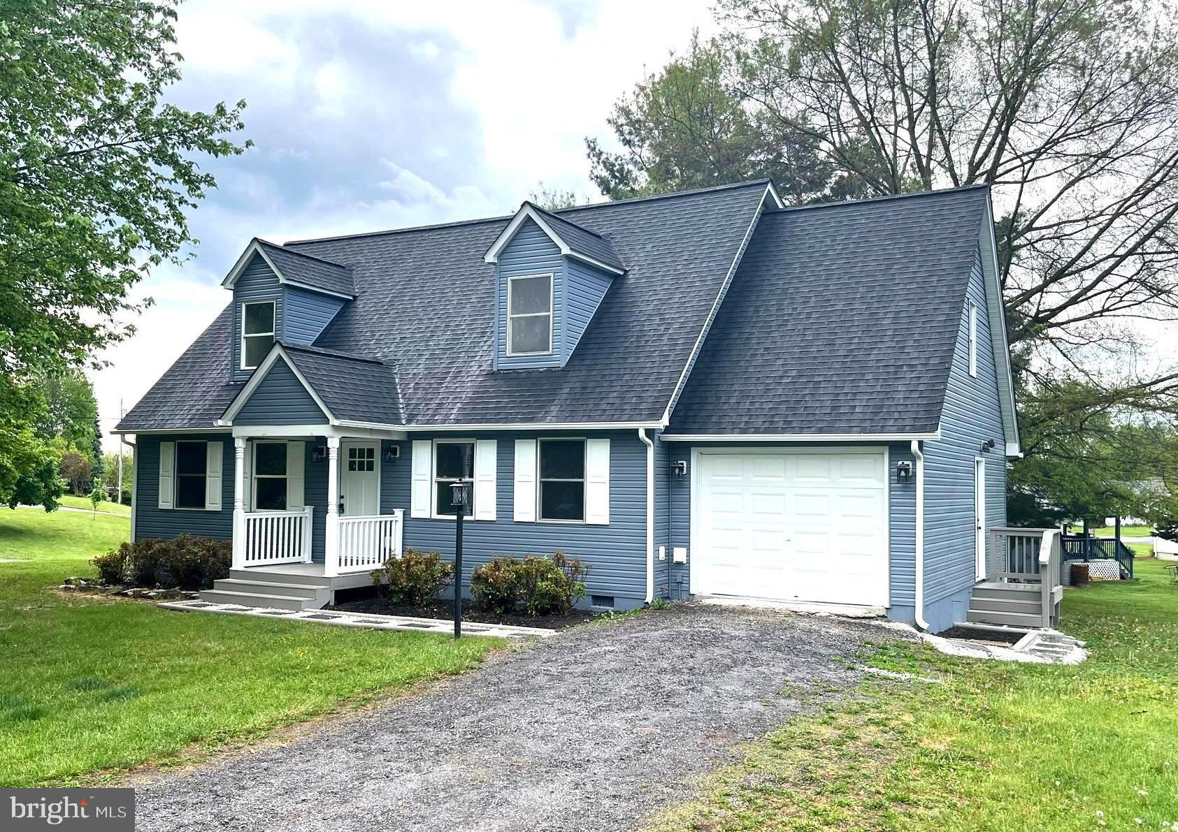Move In Ready, 4-bedroom, 2-bathroom cape cod, just minutes from Interstate 81. This home has been updated with a NEW ROOF, 2 NEW HVAC units, new gutters and downspouts, a new hot water heater, new LVP flooring throughout, fresh paint, new hardware and fixtures, 2 new bathrooms, and a new rear deck. The kitchen has been completely renovated with new cabinets, stainless-steel appliances, and quartz counter tops. Don't miss out. Schedule a showing today!