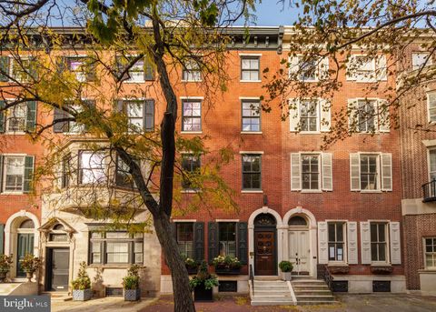 Townhouse For Sale - 1831 Delancey Place<br/> PHILADELPHIA, PA 19103
