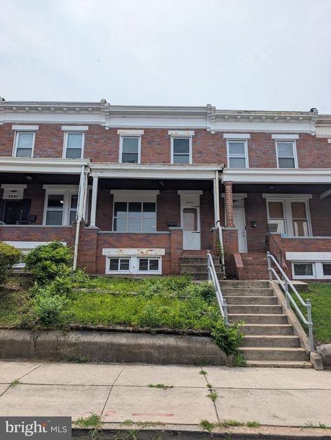 Townhouse For Sale - 3439 Kenyon Avenue<br/> BALTIMORE, MD 21213
