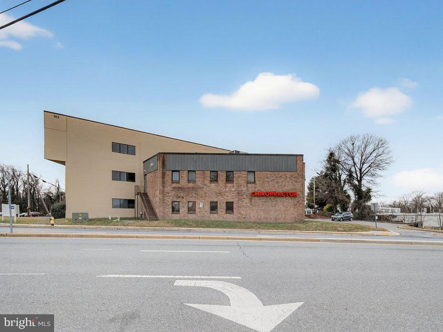 GREAT OPPORTUNITY! Huge building offers two levels with office on main level and office on upper level, both units are vacant and ready to run your business as you rent the other unit out or combine both.  Close to Annapolis Mall, Route 50 and much more!