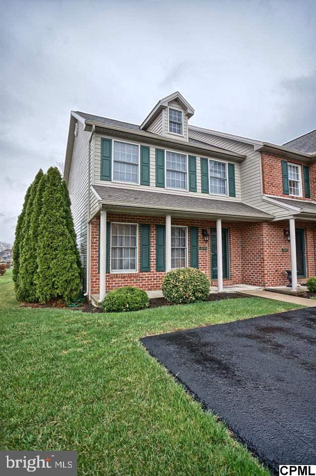 WHAT AN END UNIT! Yingst built home in Hampden Twp feat 2 BR, 1.5 BA with low taxes & HOA fees. Home feat living room, eat-in kitchen w/dining area, deck, & full basement. Master bedrm feat walk-in closet. Addit feat include gas heat, central air, & off street parking.