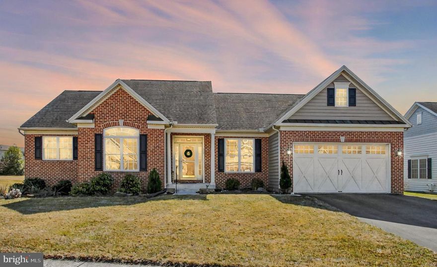 SHOWINGS START MONDAY, APRIL 7TH, 2025!!!!!   LOCATED IN THE PRESERVES,  HANOVER AREA'S PREMIERE ACTIVE ADULT COMMUNITY.  THIS BEAUTIFUL PROPERTY IS BUILT WITH QUALITY AND HAS BEEN IMMACULATELY MAINTAINED.  AN OPEN FLOOR PLAN WITH GENEROUS SIZED ROOMS PROVIDES A COMFORABLE LIVING SPACE.   THE MANY SPECIAL FEATURES  OFFER A PLEASING LEVEL OF LUXURY AND CONVENIENCE.  THIS HOME FEATURES A PRIMARY BEDROOM SUITE, FORMAL DINING ROOM,  FAMILY ROOM, SUN ROOM, DECK  WITH  LARGE SCREENED  AREA TO ENJOY.  KITCHEN HAS  SEPARATE BREAKFAST AREA WITH LARGE ISLAND FOR FOOD PREP,  AND PANTRY  FOR GREAT STORAGE.  A LARGE SEPARATE OFFICE WHICH COULD BE A 4TH BEDROOM.  FIRST FLOOR LAUNDRY.  DOWNSTAIRS IS A POOL TABLE AREA  WITH LARGE OVERSIZED RECREATION ROOM WITH BAR.  YOU ALSO HAVE A EXCERCISE ROOM, SITTING AREA EXTRA HALF BATH AND A WORKSHOP WITH TWO ADDITIONAL ROOMS FOR STORAGE.  DON'T MISS THIS WONDERFUL PROPERTY  WAITING FOR NEW OWNERS TO APPRECIATE AND ENJOY.   WHOLE HOUSE BACK-UP GENERATOR IS INCLUDED WITH PURCHASE.   THIS 55+ COMMUNITY HAS ITS  OWN WALKING TRAIL.......