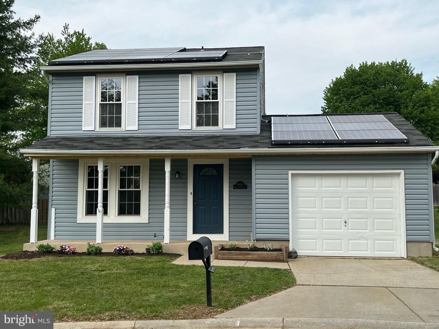 This recently updated (2025) 3 bedroom home at the end of the cul-de-sac is a must see!  One car garage, new deck, new appliances,  LVP (on first floor) and brand new carpet (on 2nd), and much much more. Walk to community pool and playground in less than 5 min.  Easy access to 270, ICC, great for commuters to DC or Baltimore.  Unfinished basement with lots of potential. Bike path, jog/walk path thoughout neighborhood. Large back yard!