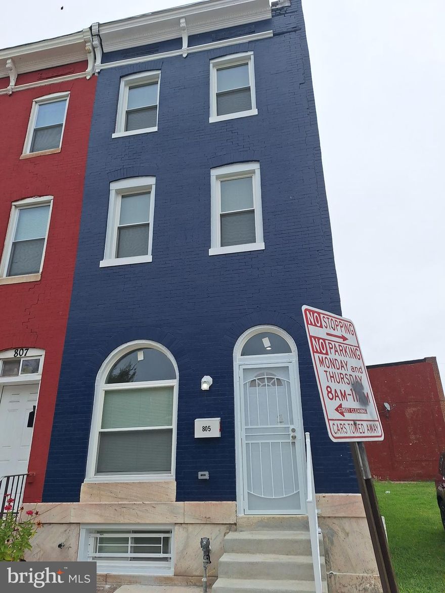 ***NEW RATES, NEW PRICE!!!***Beautifully Renovated Corner Lot Home! Welcome to this stunning 4-bedroom, 4.5-bath masterpiece in the heart of East Baltimore, just a stone’s throw away from Johns Hopkins! This home has been completely rehabbed with all the bells and whistles and offers over 2,600 sq. ft. of stylish living space. Features You’ll Love: Open floor plan with seamless flow for modern living & entertaining, Granite countertops, stainless steel appliances, & breakfast bar in a chef-inspired kitchen. Four spacious bedrooms, including a luxurious primary suite with private deck, Skylight & zoned recessed lighting throughout for bright, inviting spaces. Huge finished basement for recreation, guests, or office space. Large laundry room with pantry space for ultimate convenience. Beautiful patio & fully fenced backyard – perfect for gatherings. Corner lot with extra light and privacy. Bonus Perks: Already appraised by the seller – added peace of mind on value! Everything is brand new – from the roof to all major systems, appliances, and finishes. Roof comes with a 3-year certification – peace of mind for years ahead, Full Baltimore City approved permits – everything done the right way. 1-Year Home Warranty included – move in with confidence, Eligible for multiple Baltimore City grants including Johns Hopkins Live Near Your Work (LNYW) program – making ownership even more affordable. Work with my preferred lender and take advantage of a 1-0 temporary buydown to lower your first year’s interest rate. Steps from Hopkins, Patterson Park, and Baltimore’s best city living. This is a must-see property that truly has it all — location, size, upgrades, grants, and style!
