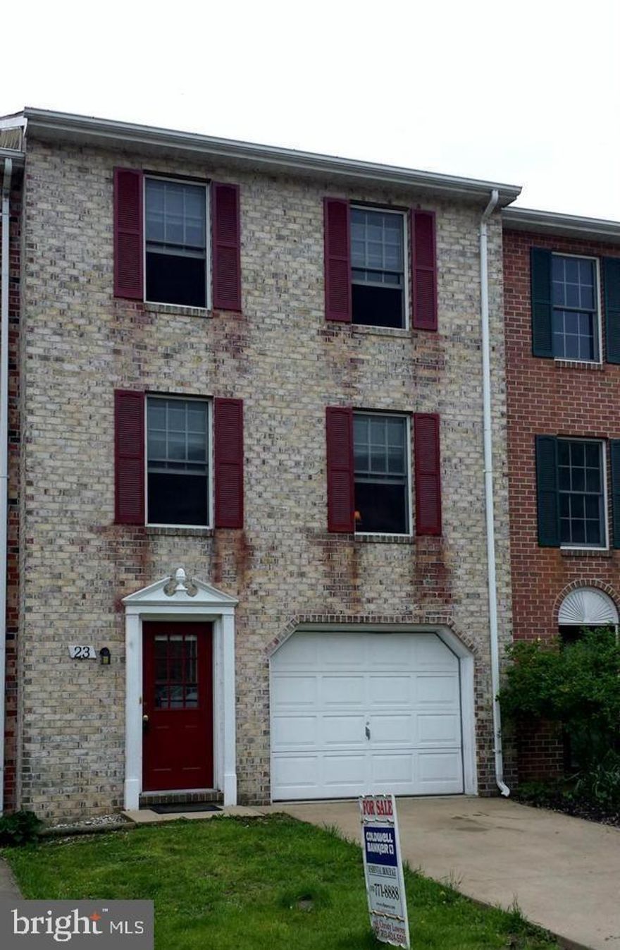 Don't miss this rare opportunity to own a brick front garage townhouse in charming Harpers Ferry! Great starter home, so affordable and move in ready! Walk to MARC train, Appalachian Trail &C&O Canal. Enjoy mountain view from your rear deck. Brand new roof and HVAC in 2019! Oversize main level garage has rough in for additional bath.  Wood floors on upper level, nice sized rooms. Upper level laundry room. Great commuter location or starter home.