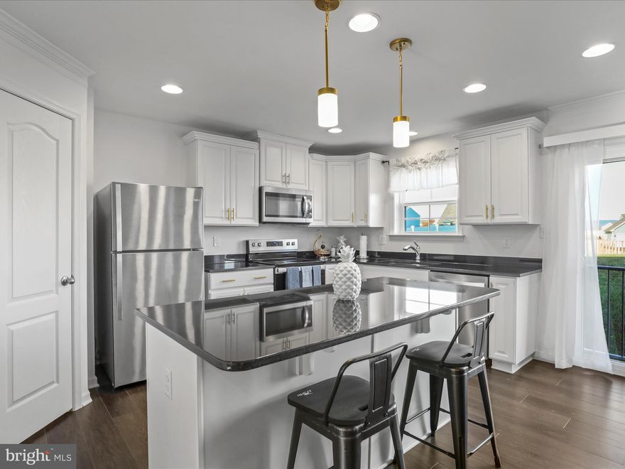 Nestled in the charming Morning Dove Estates, this  4 bedroom, 2full and 1 half bath home offers a perfect blend of comfort and modern living. Built in 2021, the Craftsman design showcases a warm, inviting atmosphere with excellent condition throughout. Step inside to discover spacious interiors featuring luxurious vinyl plank flooring  throughout the main level The heart of the home is the family room, seamlessly connected to the kitchen, which boasts an island and stainless steel appliances. The primary suite offers a private bath with walk-in closet, ensuring a serene retreat. Enjoy the convenience of an attached garage and ample driveway space. The unfinished basement provides endless possibilities for customization. This home is a true gem ready for you to create lasting memories.