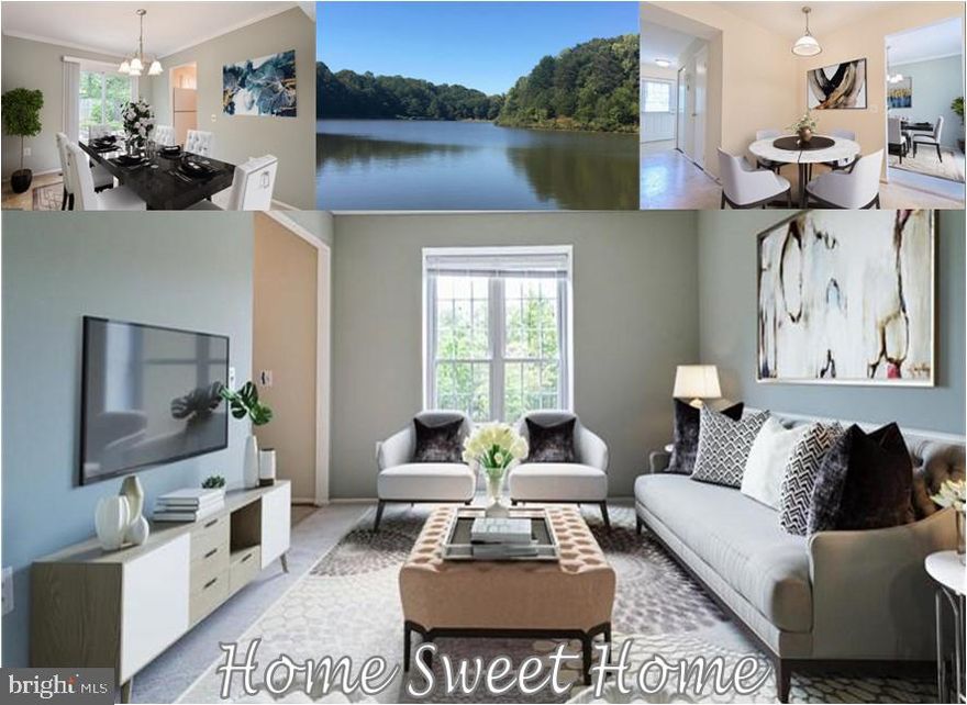 Best Deal in Burke Centre! Pristine Condition! Top Ranked Schools! This well maintained townhouse in Burke Centre has been completely updated! NEW Roof, HVAC system, Water Heater and more! Move in ready with a fresh coat of paint . Highly desired Brackston Model.  Plush carpeting through-out! Recessed lighting!  Professionally landscaped backyard includes garden timbers, stepping stones and many gorgeous Azaleas! Back gate walks out to beautiful views of Lake Royal and nearby playground!  Just steps away from a beautiful evening walk or job around one of Burke Centre's many Lake's.  Very convenient location! Short drive to the VRE/Amtrak and Vienna/Fairfax-GMU Metro train stations providing easy access to Downtown via Union Station and Washington Dulles International Airport (IAD) via Whiehle-Reston East Station and so much more! NEW PRICE!