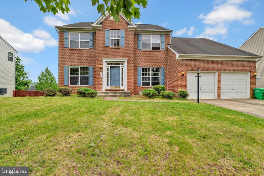 This spectacular 5 bedroom, 3.5 bathrooms  colonial home is located in sought after gorgeous Fort Washington, MD area that awaits you!  The main level features formal living, formal dining, library, beautiful kitchen cabinetry with an island, sizable family room and rounding out this level with a deck which backs up to trees for privacy and entertainment with a large two car garage and four additional spaces in the driveway, plus ample street parking.  Upper level boasts of a large main bedroom with an ensuite and huge step down closet. Along with three spacious bedrooms with ample space and full size bathrooms. The basement is a blank canvas with a nice theater set up that includes a projector, projector screen and surround sound speakers. The lower level is fully finished and features a walkout basement with a recreation room, workout room and one additional large bedroom and a full size bathroom.  This home is approximately 7 minutes from  MGM Casino, 15 mins to Andrews and Bolling AFB, and 20 mins to downtown D.C. Noteworthy to mention the new hot water heater, new carpet, new basement bathroom floor, full house water softener system, outside ground sprinkler system and a one year home warranty included, this home is priced to sell and awaits you!