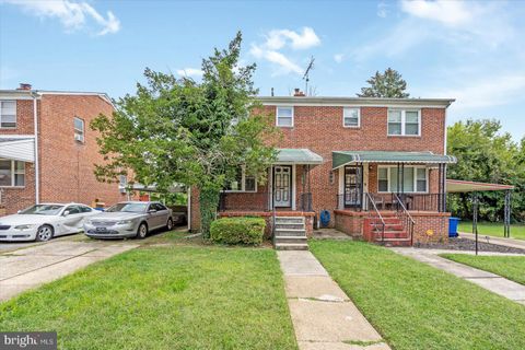 Townhouse For Sale - 3707 Howard Park Avenue<br/> BALTIMORE, MD 21207