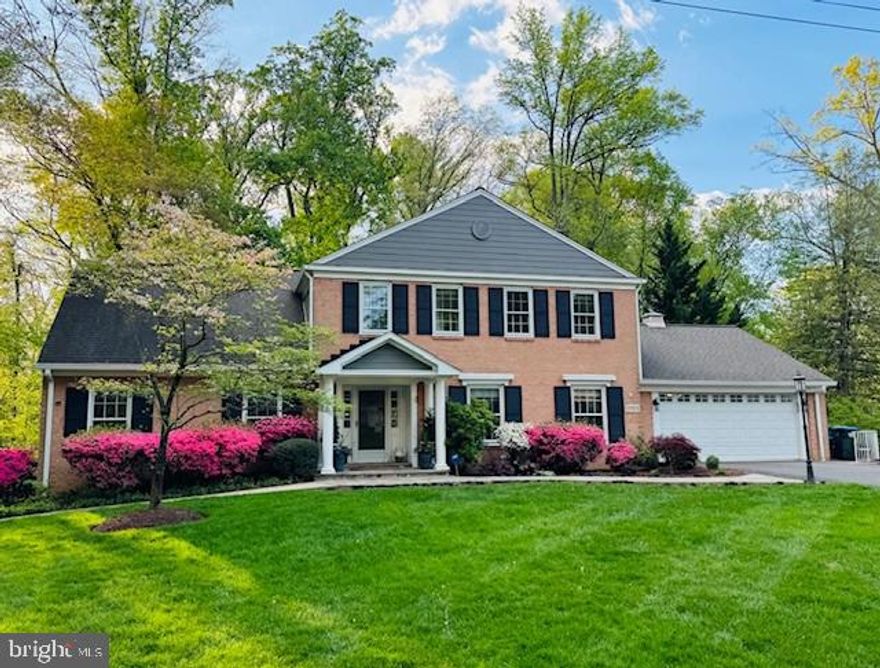 Please submit Offers, if any, by 5pm Monday May 12.  Rare opportunity  to purchase an exceptional custom-built home, beautifully sited on a landscaped 1.09-acre lot in the heart of the highly sought-after Mantua community. Offering approximately 4,400  finished square feet, this residence blends timeless design, thoughtful updates, and modern conveniences with elegance and ease.

As you enter, you're welcomed by a spacious foyer with a powder room, leading to an elegant formal living room on the left. Just beyond, a large separate dining room provides the perfect setting for both everyday meals and special occasions. The main level also features a generously sized office or library—an ideal space for working from home or enjoying a quiet retreat.

At the heart of the home is the updated kitchen, showcasing rich cherry cabinetry, brand new quartz countertops, new backsplash, and sink, and stainless steel appliances, including a brand new refrigerator. The adjoining eat-in area features a picture window with tranquil views of the expansive backyard. Open to the kitchen is a cozy family room with a fireplace and custom ceiling moldings. Adjacent to the family room is a practical mud/laundry room, perfectly located just off the attached two-car garage.

Toward the back of the home, a large screened porch—added by the current owners approximately 15 years ago—offers a peaceful place to relax and take in the natural beauty of the yard, which is filled with mature trees, flowering azaleas, birds, wildlife, and lush, well-maintained landscaping.

Upstairs, the primary suite offers a true retreat with its own private sitting room/dressing area, and a luxurious ensuite bath featuring a Jacuzzi tub, separate shower, and double vanities. Three additional generously sized bedrooms and a fully renovated hall bath with double sinks complete the upper level.

The walk-out lower level includes a thoughtfully designed in-law apartment with a recently renovated  kitchenette and an accessible shower, ideal for guests or family members with limited mobility. This level also offers a large recreation room, a dedicated workshop, and a substantial storage room—perfect for hobbies and organization.

Additional features include gleaming hardwood floors throughout the main and upper levels, a bluestone patio off lower level, and an oversized two-car garage with expanded driveway. Just a block away, you’ll find access to the Cross County Trail and a nearby park. The home is part of the vibrant Mantua Swim and Tennis Club, which offers active programs for all ages, including swim teams, tennis, and pickleball-membership not available with this home, but August memberships still available, and can rent one till able to purchase from wait list. 

Located in the sought-after Woodson High School pyramid and just minutes from the Mosaic District, INOVA Fairfax Hospital, and major commuter routes, this home offers convenient access to the Beltway, Route 50, and both the Dunn Loring and Vienna Metro stations.

This is a truly rare opportunity to own a home that combines space, comfort, and privacy on over 1 acre, with a strong sense of community—all in one of Northern Virginia’s most desirable neighborhoods
