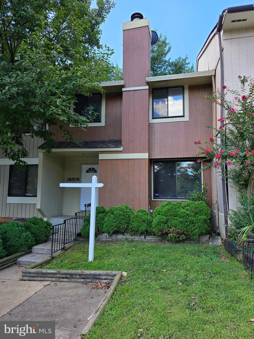 Completely updated from top to bottom, this beautiful three-level townhome offers 3 bedrooms (plus bonus room) and 3.5 bathrooms with stylish modern finishes throughout. The main level features a sunny living room with a cozy wood-burning fireplace, fresh paint, and new luxury vinyl plank flooring. The renovated kitchen boasts durable quartz countertops, brand-new cabinets, stainless steel appliances, and extra built-ins perfect for a coffee bar, and flows seamlessly into a spacious dining area with a sliding glass door overlooking the serene backyard. Upstairs, the large primary suite offers two closets and a private full bathroom, while two additional bedrooms share a full hall bath. The walkout lower level is equally impressive with a large den featuring a second fireplace, sliding glass door to the rear patio, a versatile bonus room ideal for a home office or gym, a full bathroom, and a dedicated laundry room. This home is tucked within a quiet community offering a pool and assigned parking directly in front of the property. Conveniently located near Gunners Branch Local Park, Seneca Creek State Park, scenic trails, shopping, and dining. Good credit required. Pets considered case-by-case with $50 monthly pet rent per pet.