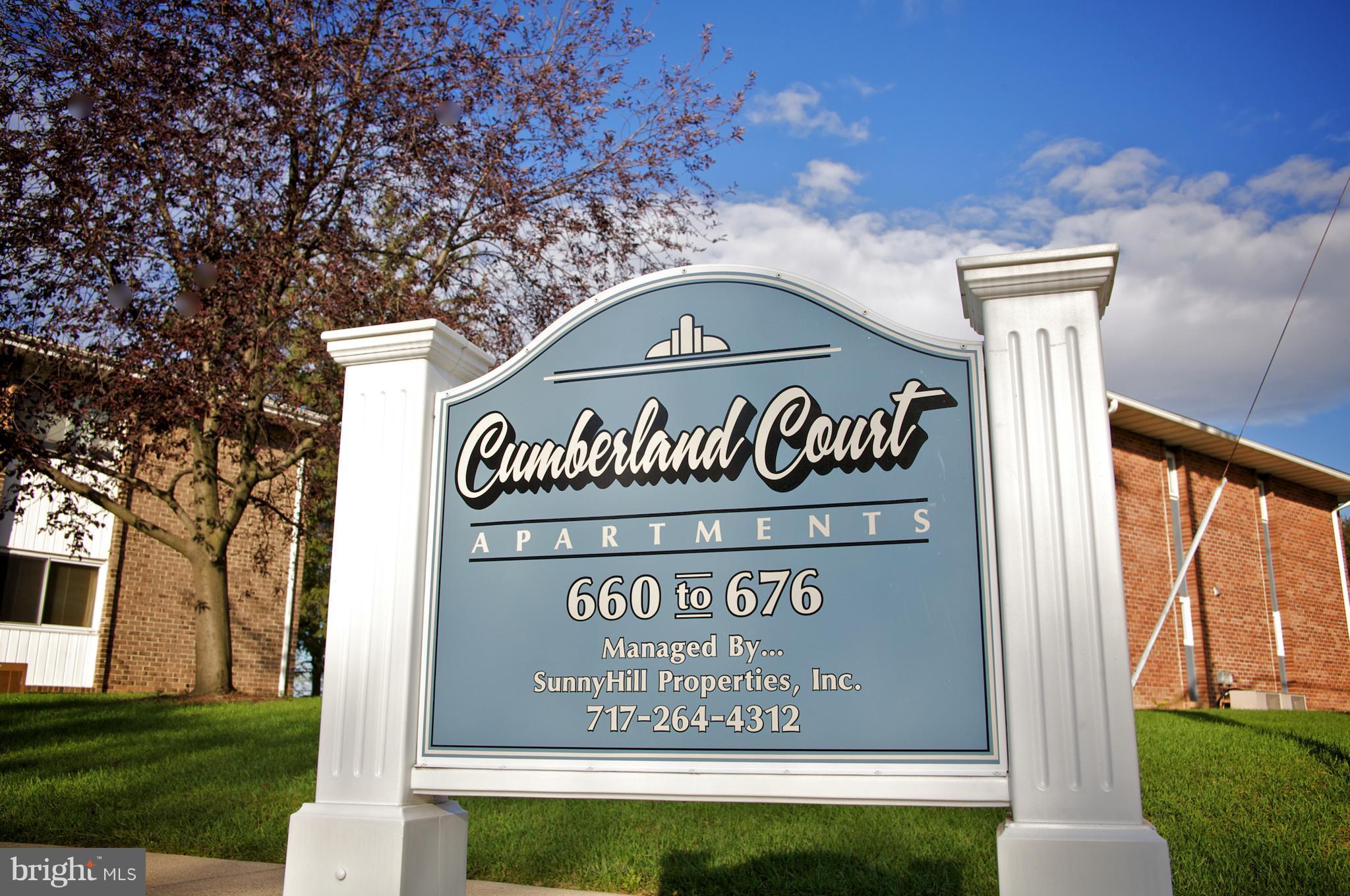 CUMBERLAND COURT APARTMENTS - Residential Lease