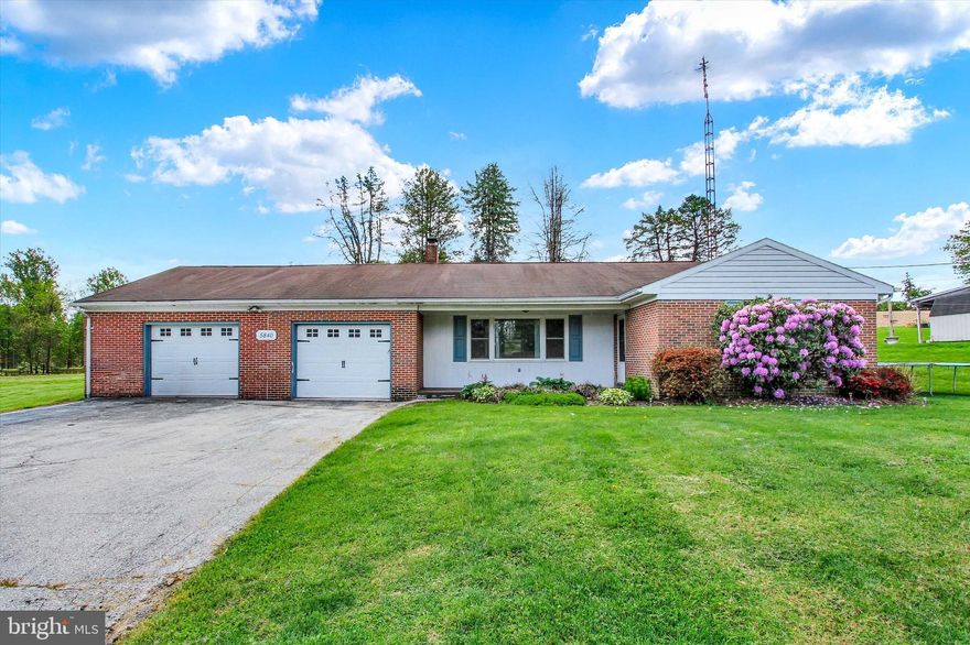 Discover an exquisite blend of comfort and elegance in this ranch style home in Spring Grove school district. This well maintained brick residence boasts 1,032 sq. ft. of refined living space, featuring three spacious bedrooms and a beautifully appointed full bathroom. The rich hardwood flooring flows seamlessly throughout, enhancing the home's warm ambiance. Lower level has an additional 500 sq.ft. of living space perfect for a rec or play room.  Enjoy the convenience of an oversized attached garage, perfect for car enthusiasts or additional storage. The expansive 0.42-acre lot offers ample outdoor space for entertaining or tranquil relaxation.  Experience the serenity of suburban living while being just moments away from vibrant local amenities.