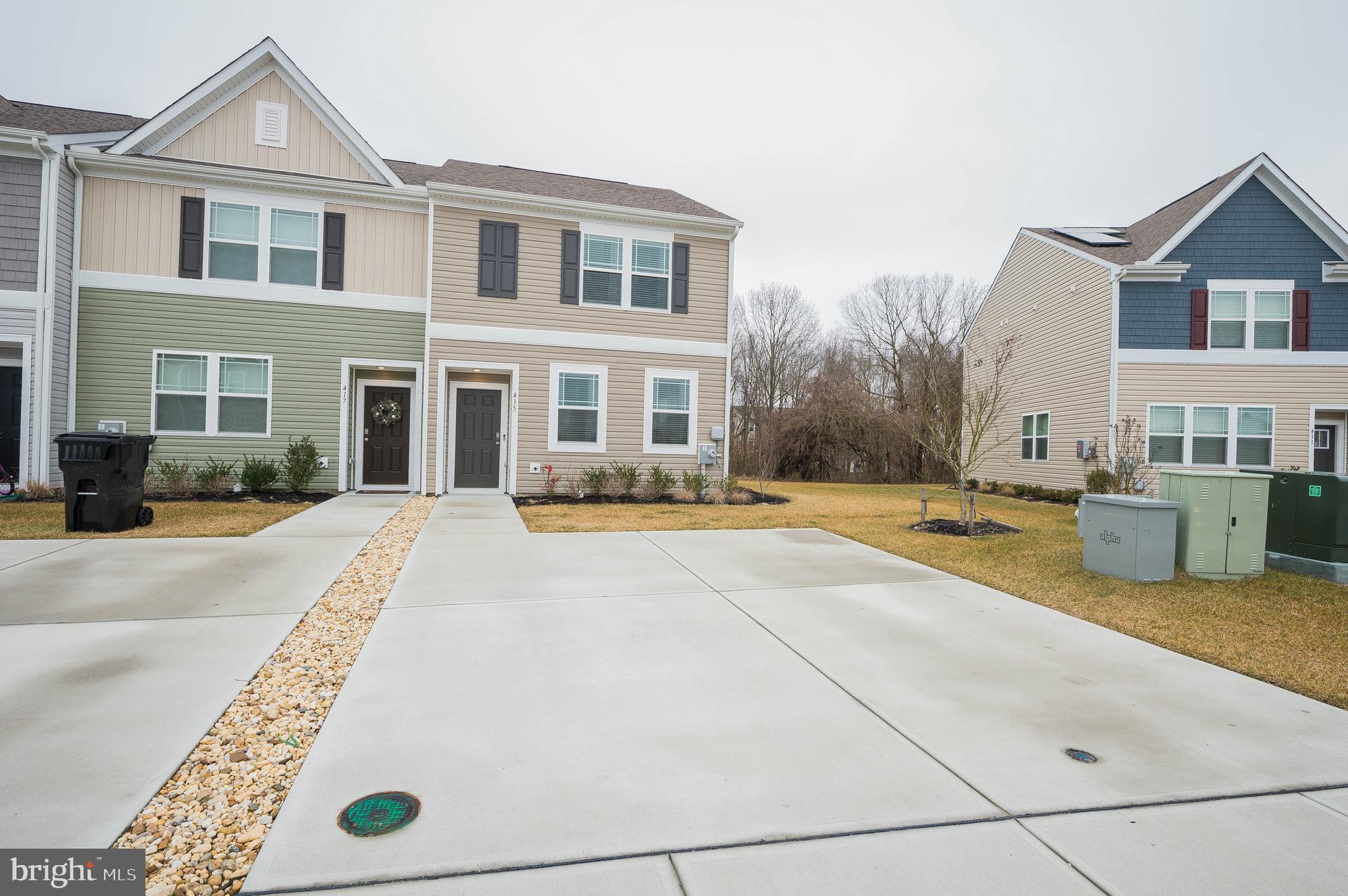 **Available April 1st**this immaculate townhome features 3 bedrooms and 2.5 bathrooms. Upon entering you're greeted by an inviting, airy, open concept floor plan - the ideal place for entertaining guests or relaxing solo, it's the perfect place to call , "home". The main level consists of 9' ceilings, an open concept living, kitchen, dining room and half bath. Inspire your inner chef with it's gourmet kitchen featuring an oversized peninsula and stainless steel appliances. Upstairs, you'll find 3 spacious bedrooms. The master bedroom holds a walk-in closet and full luxurious master bath. The additional 2 bedrooms offer roomy closets and another full bathroom can be found on this floor. If that wasn't appealing enough, this move-in ready home includes full lawn care and irrigation, two parking spaces outside your door. This townhome is a mile from both Route 13 and Route 50, making it a straight shot from home to Ocean City, Maryland, the mall and outlets, and the heart of Salisbury - Downtown! Downtown Salisbury has plenty to offer the locals and those visiting. You can find everything from restaurants and bars to bakeries and quaint stores. If you decide to venture farther from the city, the family can take a quick 30 minute drive to Ocean City and spend the day shopping at the outlets or laying on the beach. If there is ever a need to get to a major airport, Washington, D.C. and Baltimore are a quick drive across the Bay Bridge. Salisbury also has its own regional airport. Act now as this gem of a townhome will be leased quickly! Please note photos show a furnished townhome - the leased home will be leased unfurnished.