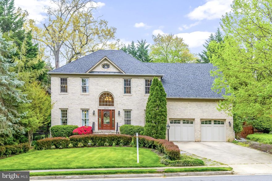 Step into the elegance of this gem in Vienna, boasting a light-colored brick exterior and exceptional curb appeal. The meticulously designed front lawn, complete with sophisticated landscaping and enhanced architectural lighting, sits proudly at the corner of a serene neighborhood. A radiant, sun-drenched two-story foyer greets you upon entry, leading to a myriad of stunning updates that reflect the homeowners' pride. The ground floor offers a generous office/library space and a gourmet kitchen equipped with dual dishwashers, ample cabinetry, and a convenient butler's corner featuring additional sink and storage. The kitchen's walk-in pantry further complements its functionality. The family room, with its soaring ceilings, provides a picturesque view of the professionally manicured backyard, complete with a tranquil Koi pond and fountain. The upper level houses four bedrooms and three full bathrooms, including a Jack & Jill Bath. The master suite includes a cozy seating area, double doors, and an extensively renovated master bath in 2023, showcasing a frameless shower, freestanding tub, a 10-foot floating dual vanity, and premium Kohler 'Artifact' fixtures. The partially finished basement offers a potential in-law suite setup, a spacious entertainment area with a fireplace and wet bar, and an unfinished space prepped for a future fifth bedroom with an emergency egress window. Clearstory windows invite abundant natural light and offer expansive views of the open landscape, ensuring privacy. The outdoor space is a true masterpiece of landscaping, completing this exquisite property. It's also listed for sale.  Application fee is non-refundable. Contact prior to submit application.