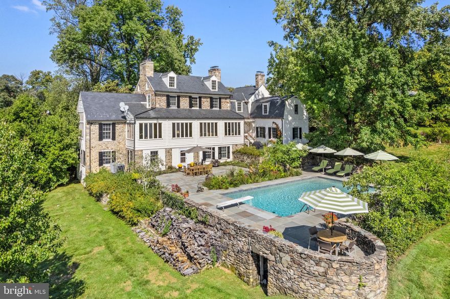 Welcome to Butcher’s Run, a magnificent property nestled just outside the historic village of Philomont in Virginia's famed Hunt Country. This extraordinary estate, previously owned by Actor-Producer Robert Duvall, boasts timeless elegance and captivating charm.

Steeped in history, the Quaker-built Fieldstone Manor home, was originally constructed about 1820.  As you explore the expansive 33+-acre estate, you'll be captivated by the craftsmanship and attention to detail throughout. Classic features like wide plank heart pine floors exude warmth, while the slate roof adds a touch of elegance.  

Butcher’s Run is truly an exceptional offering with a seamless blend of old-world character and modern amenities. Picture yourself cozying up by one of the fireplaces during colder months or entertaining guests’ poolside on the patio overlooking panoramic views of mountains and rolling fields. This beautiful estate sits next door to  267 + acres held in Open Space Conservation.  You will be in awe of the stunning sunsets! With 5 spacious bedrooms and 5.5 bathrooms spread across 5500 square feet of living, there is ample room for everyone to find their own private oasis.

For horse enthusiasts, this property is a dream come true. Featuring an 8-stall courtyard barn with a tack room, wash area, and office, along with six paddocks, automatic waterers, riding ring, and four run-in sheds; your equine companions will feel right at home. Additional amenities include a stone carriage house surrounded by flowering gardens, a stone spring house, 3 car garage, an exercise studio, and even a separate secluded log cabin with two ponds, sep. tax ID and a resident owl family.

Conveniently located just six miles from the town of Middleburg, 15 minutes to the town of Purcellville  and 40 miles from Washington DC, this truly one-of-a-kind property offers the best of both worlds. Whether you're an equestrian enthusiast or a lover of historic homes seeking tranquility, this is an opportunity not to be missed.  Embrace the beauty of Virginia’s Hunt Country and make this extraordinary estate your new home. The property (28.25 ac parcel) is currently in agricultural land use with Loudoun County. The seller will not be responsible for roll back taxes if the purchaser takes any of the property out of land use.  Shown by appointment only .