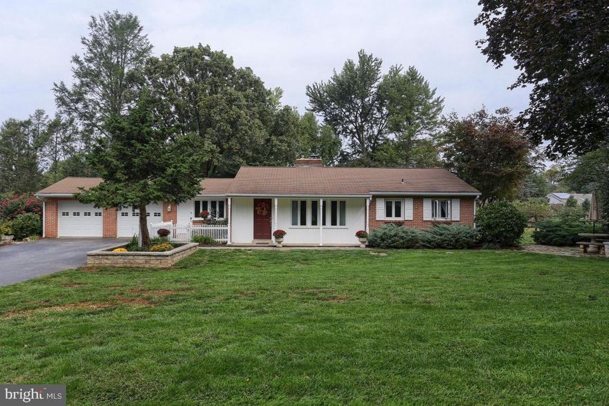 This charming ranch style home on a quiet cul-de-sac in Leola is the perfect combination of privacy and convenience. Offering 3 bedrooms, 2.5 baths, original hardwood flooring, a beautiful brand new kitchen, a four season sunroom overlooking the spacious back yard and patio, and a bright and airy finished lower level - just delightful! Purchase your weekly produce from the Amish pony cart that comes door to door or take a short trip to shopping right around the corner. You'll just love this move-in ready Lancaster County gem.