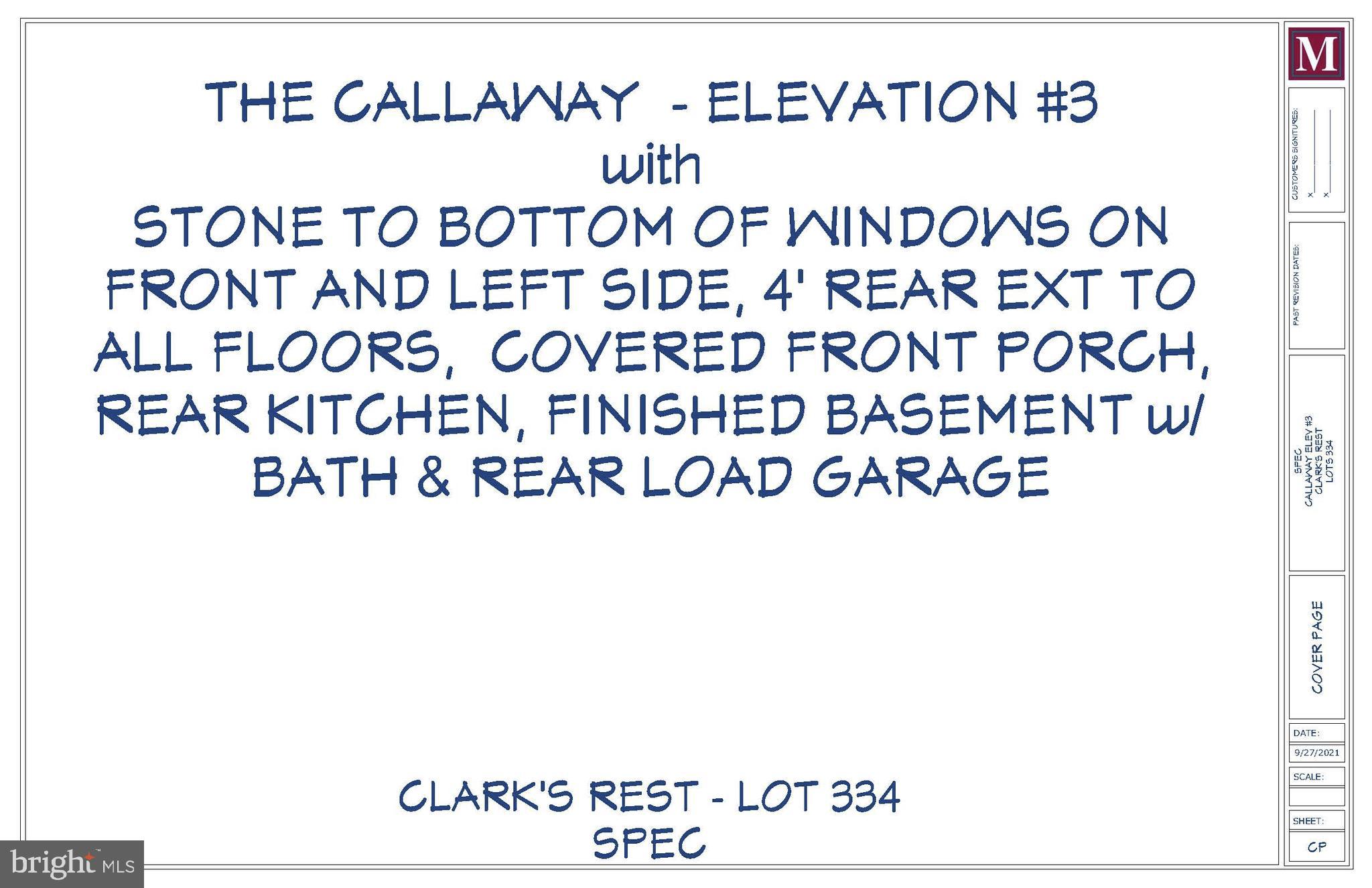 CLARK'S REST - Residential