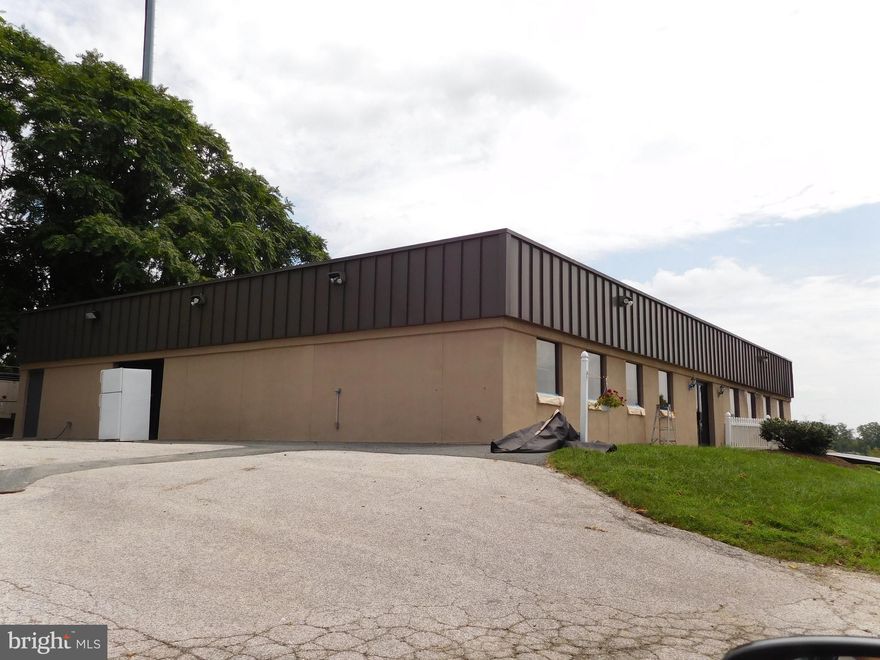 Special Opportunity to own ML zoned site with 695 exposure, good access to Belair Rd and I95, office, warehouse, shop, yard plus cell tower lease income $4540/ mo with 4% escalation/ year.. New exterior painting and doors. Will consider improvements,or allowance, recent HVAC. Ideal for user and income production.