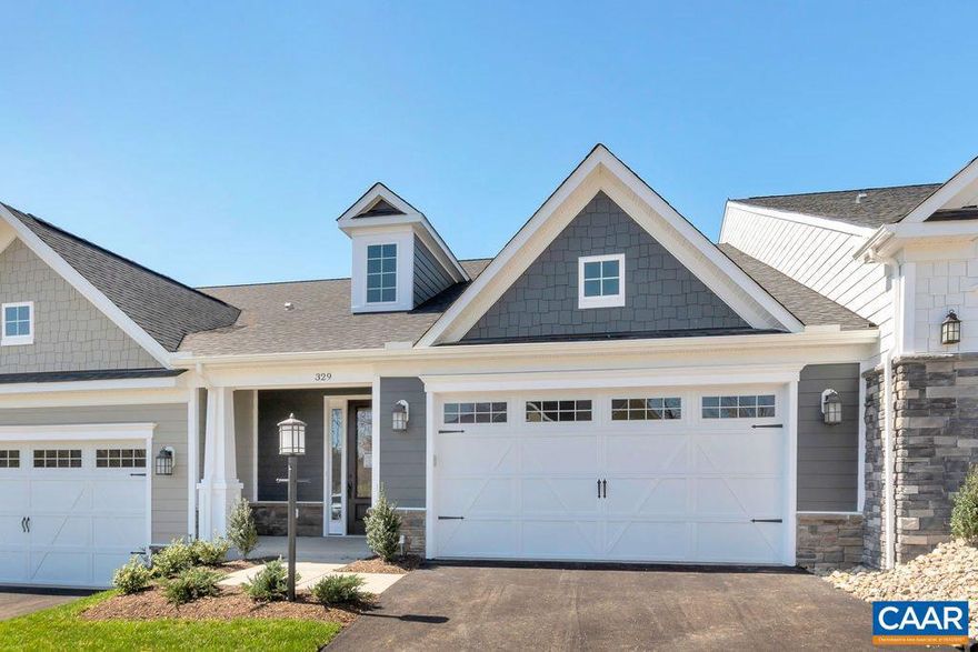 You can have it all with this wonderful Villa!  Main level living is perfect for those looking low maintenance, easy living, with a grand first floor owner?s suite.  Want to lock-and-leave to travel throughout this beautiful area? Included lawn care and upkeep services.  Want to have friends or family in town for weekend?  There is plenty of room to host and entertain with a spacious great room and open kitchen!  Soaring 9? ceilings create a light-filled atmosphere that makes this open floor plan feel even more spacious. Located in the Heart of Crozet! Photos in Listing are of actual home,Granite Counter