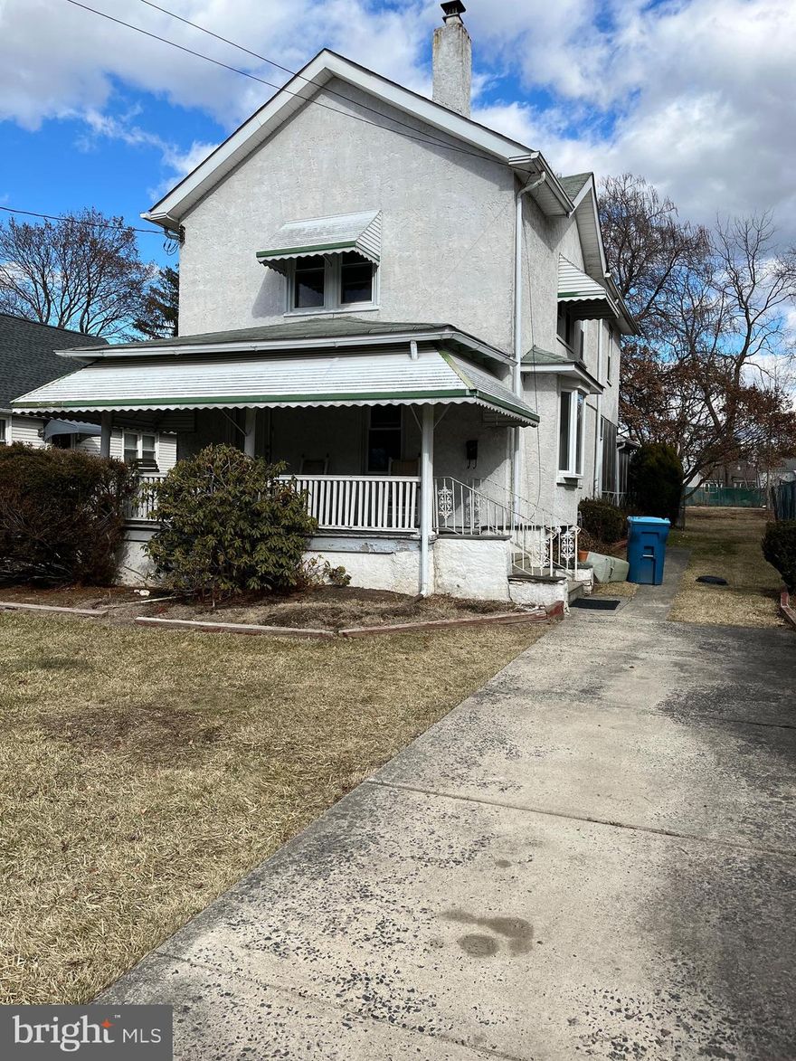 Wonderful opportunity to purchase a traditional 1570 sq ft Farmhouse in Blue Bell at a bargain basement price!  This 1900 home has been in the same family for decades and sits on a huge flat 10,000 sq ft fenced-in lot.  Walk into a large living room, formal dining room, a sitting room, and a large eat-in kitchen.  A large laundry/storage room is adjacent to the kitchen.  Step out from the kitchen into a large screened porch.  Upstairs are 4 small bedrooms which would serve better as 3 larger bedrooms and a bath. The basement is a clean, “cellar” that has been waterproofed, with an oil heater, oil tank, electric water heater, and circuit breaker box.  No doubt there are a lot of updates needed to the major systems and decorating of course.  But it will make it a fabulous home, with your personal taste, colors, floors, and appliances. (It should be noted multiple cats have lived on/in the property over the years).  Penllyn is a unique, picturesque neighborhood with diverse construction styles and ages, mostly custom-designed homes.  Penllyn sits in the Blue Bell area, highly desired for its quiet serene neighborhoods and the award-winning Wissahickon School District, one of the best school districts in Montgomery County.  Close to the Penllyn Septa commuter rail with train transportation to Philadelphia.  It's a short drive to Route 309, PA Turnpike, and Route 202.  Conveniently located to retail shopping and restaurants in the surrounding towns of Ambler and Spring House and the Wissahickon trail.  The property is being sold in "as is" condition, but with great bones, it’s potential is worth the cost to update to fabulous.  Last day of showings Sunday March 23rd.