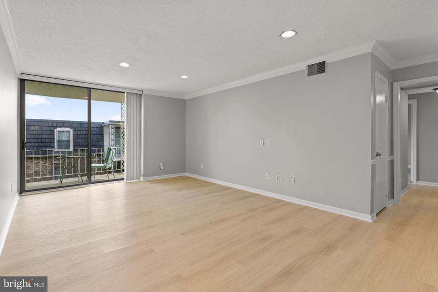 All offers are due Monday (4/15) at 5 pm. Welcome to The Chateaux Condos, where the allure of garden condo living meets unparalleled convenience in Falls Church. This beautiful unit offers two spacious bedrooms, two large bathrooms, and an array of modern amenities designed to enhance your lifestyle.

Step inside to discover a haven of comfort and style, adorned with brand new LVP floors that exude contemporary elegance. Fresh paint and a partially updated primary bathroom elevate the ambiance, while ample storage options, including large walk-in closets, cater to your organizational needs. Custom dark out bedroom blinds help with sleeping in. Dark black appliances with new dishwasher and microwave make the kitchen sparkle. A convenient washer and dryer within the unit ensure laundry day is a breeze, while a large balcony beckons you to unwind and soak in the tranquil surroundings.

Nestled amidst the bustling surroundings of Route 7, The Chateaux Condos offer a peaceful retreat that feels worlds away. Despite being part of a six-building complex, the community radiates a sense of intimacy and charm, thanks to its meticulously landscaped grounds featuring a stunning variety of flowers, plants, and trees.

During the warmer months, residents can indulge in leisurely swims at the inviting swimming pool, open from Memorial Day through Labor Day. Adjacent to the pool, a delightful grilling area sets the stage for memorable gatherings, complete with grills, tables, chairs, and umbrellas—a perfect setting for enjoying barbecues with neighbors and friends.

For those craving community connection, the on-site community center provides the perfect backdrop for meetings, parties, or social gatherings, fostering a sense of camaraderie among residents.

Each building at The Chateaux ensures secure access with dial front entrances and offers the convenience of garage parking with automatic garage doors. Guest parking on site with parking permit too.  Electricity, water and trash included. 

Welcome home.