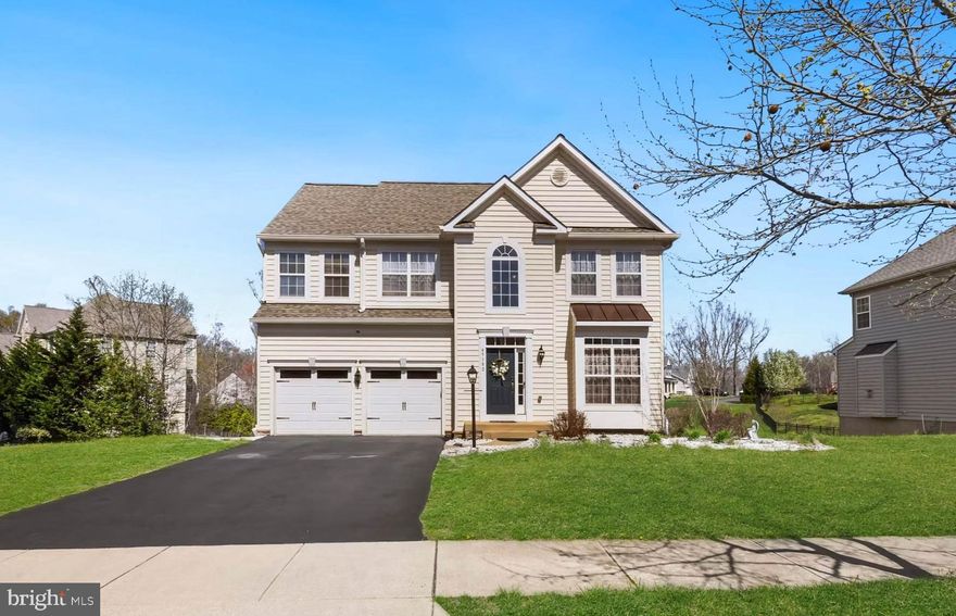 GREAT home in the sought-after Woods at Myrtle Point! This Colonial home welcomes you with five spacious bedrooms, three and a half baths, and more than 5,000 square feet designed for comfortable living. The dedicated office or study invites productivity or peaceful reading, while the main level’s LVP flooring and open layout create a bright, inviting atmosphere. The kitchen is a chef’s delight, boasting generous cabinetry, modern appliances, and a large island perfect for lively family meals or entertaining friends. Downstairs, the finished lower-level transforms into a recreation haven, complete with an extra bedroom, a third full bath, and a roomy storage area. Step onto the covered deck for effortless gatherings or tranquil outdoor moments. Additional highlights include a roomy shed, a two-car garage, a private backyard, and plenty of parking. Seller will have all the carpet in the Bedrooms replaced prior to closing or offer a seller concession towards closing!  Enjoy community perks like a sparkling pool, a welcoming clubhouse, and convenient childcare services, all supporting a vibrant, balanced lifestyle.