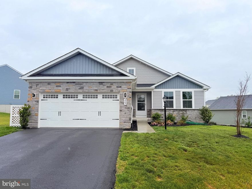 Built in 2024, this home is fully updated and move in ready. Features include: an open concept living room/kitchen, 3 bedrooms, 2 full bathrooms on the main level, one office/4th bedroom, a partially finished basement with another full bath, fresh paint from top to bottom, stainless steel appliances, LVP flooring and a two-car garage. Schedule a showing today!
