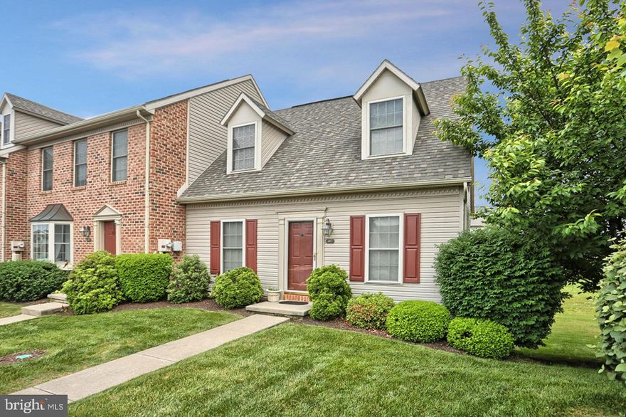 You will feel at home the moment you walk in to this lovely end unit in Woodland View.  Natural light shines throughout.  Kitchen opens to dining room or deck for formal or alfresco dining. Cheery living room to sit quietly or entertain friends and family. Second floor offers 2 large bedrooms and full bath.  Walk out, unfinished, basement provides many possibilities  for your finishing touches. All in tip top shape and conveniently located.  Ready for you to move right in!