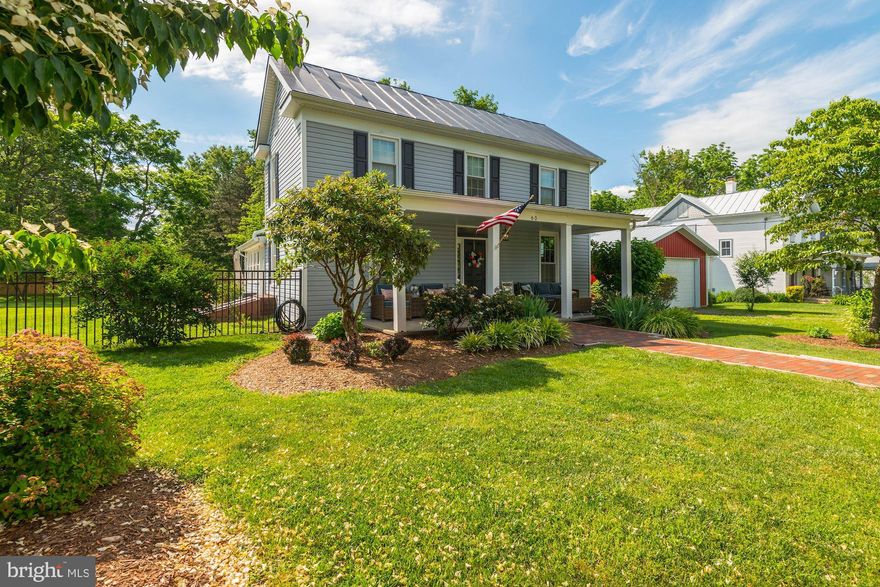 Beautiful home in the heart of Hamilton.  Large yard that has a gate that opens up to the Hamilton Playground!  Main part of home built in 1890's.  Lovingly restored and added on.
