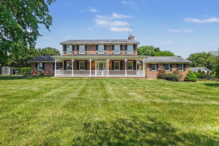 Nestled on a picturesque 1.32-acre lot in the highly sought-after neighborhood of Advocate Hills Farms, this beautifully maintained 5-bedroom, 3.5-bath home offers the perfect blend of comfort, space, and functionality. A freshly paved driveway, brick front exterior, mature landscaping, and inviting covered front porch with dual ceiling fans create exceptional curb appeal.
Inside, you’ll find fresh paint throughout, new carpet, and new luxury vinyl plank flooring enhancing the warm and welcoming layout. The spacious living room is filled with natural light from, a pellet stove with access to all of the main rooms and direct to the main level primary suite. The sunroom is a true highlight with Andersen sliders and oversized windows on every side, ceramic tile flooring, recessed lighting, and panoramic backyard views.
The updated kitchen features new granite countertops, all-new LG appliances, ceramic tile flooring, recessed lighting, and large rear-facing windows overlooking the backyard and pool area.
The main-level primary suite provides a private retreat complete with recessed lighting, transom windows, walk-in closet, linen closet, and an en suite bath featuring a comfort-height vanity, tub/shower combo and skylight. An adjoining sitting room with ceramic tile flooring, Palladian window, and slider to the backyard offers flexible space for a home office, lounge, or potential hot tub room.
Upstairs, you’ll find four additional bedrooms, including a secondary suite with a walk-in closet and private bath. The additional full hall bath features a dual vanity and large linen closet.
The finished lower level offers even more living and entertaining space with luxury vinyl plank flooring, beadboard, a built-in bar area, utility sink, additional laundry hookups, and an abundance of storage. The unfinished section includes walk-up access to the rear patio and endless possibilities for a gym, workshop, theater, or additional finished space.
Step outside to enjoy your private backyard oasis featuring a fully fenced yard, oversized concrete patio, lush green lawn, exterior accent lighting, and an 8-foot deep chlorinated swimming pool. Two storage sheds, including one with garage-style access and metal roof, provide excellent space for lawn equipment and storage.
Additional highlights include Andersen windows and doors throughout, a fully finished side-entry two-car garage with built-in cabinetry, dual-zone Trane HVAC systems (2019), commercial-grade water heater (2025), 50-year architectural roof, well pressure tank, water neutralizer system, and more.
This meticulously cared-for property combines timeless features, thoughtful updates, and exceptional indoor-outdoor living ready for you to move in and enjoy the summer! - Please contact the listing agent for a private tour.