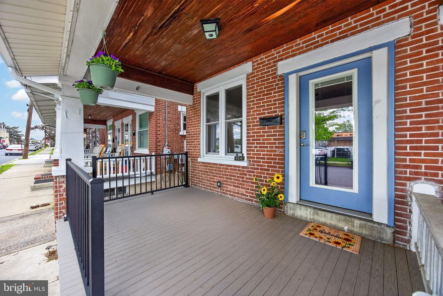 Welcome to 124 S Franklin! This lovely 3BR 2.5 bath twin is move-in ready,  just waiting for you and your furnishings . The walkability factor is awesome with this location -Close to schools K-12, close to restaurants, close to cultural activities in this charming small town setting.  Special features of the home are newer windows throughout. LVP flooring thoughout main floor and baths, composite front porch flooring,  a slider to a 10x17 deck for morning coffee or after work relaxation. The kitchen has a corner lazy susan , classic farmhouse sink, recessed lighting and the powder room off the side.  You will also appreciate the economical  natural gas heat. Upstairs you'll find 2 bedrooms and the large full bath with a jetted tub. The third floor has the 3rd bedroom. The lower level could be a home exercise space with access to another full bath with shower, plus the laundry and space for tools etc. This level has a walkout to a brick patio area, the yard and one off-street parking space.  With fresh paint, lots of natural light, and a fabulous location - We can't wait for you to fall in love with this home. Schedule your showing today!