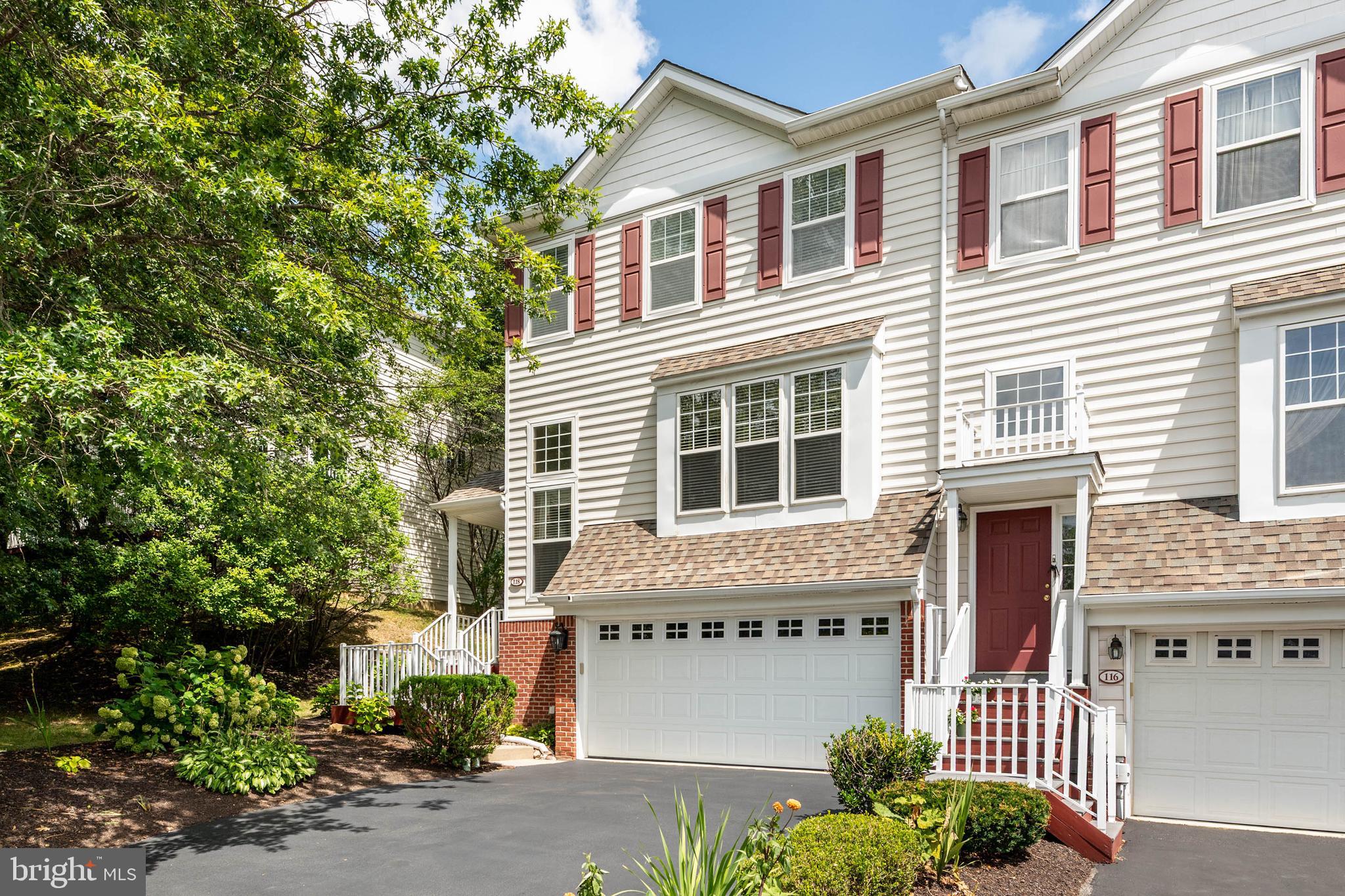 Showings begin at the open house! Welcome to 118 Tudor Court—a beautifully maintained end unit nestled in the desirable community of Charlestown Oaks, tucked away in scenic Malvern! This 3-bedroom, 2.5-bathroom townhome is a rare opportunity: a spacious, move-in ready residence offering three levels of comfortable living and thoughtful updates throughout. Designed for ease and functionality, it features an attached 2-car garage, private driveway, and a flexible, fully finished lower level. Set within the award-winning Great Valley School District and surrounded by the natural beauty of Charlestown Township, this home truly checks every box.
As you step inside, you'll immediately notice the breezy atmosphere and natural light thanks to the home's end-unit position and abundance of windows. The open-concept main level with wood floors offers seamless flow between living, dining, and kitchen areas—perfect for both everyday life and weekend entertaining. The bright and airy kitchen boasts ample cabinet space, Corian countertops, and a cozy breakfast nook, while the adjacent deck invites you to enjoy your morning coffee overlooking a backdrop of trees and open space. Enjoy cozy evenings by the fire in the inviting family room, just off the kitchen. The wood floors continue upstairs, where you find the spacious primary suite includes a large walk-in closet and an updated en suite bath with double vanity and a soaking tub. Two additional bedrooms and a full hall bath offer plenty of room for family or guests. Downstairs, the fully finished lower level adds valuable extra living space as well as a separate bonus room used as a home office.
Surrounded by designated open space, the Charlestown Oaks community enjoys a peaceful, private setting, tennis courts which promote community and healthy fun, and mature landscaping which create a quiet escape from the hustle and bustle. But convenience is never far—just minutes to the shops and restaurants of downtown Malvern, the Wegmans, the PA Turnpike, 202, and major corporate centers in Great Valley as well as King of Prussia. For outdoor lovers, nearby trails, parks, and preserved natural areas provide countless ways to stay active and connected with nature. Tucked away, yet accessible, it’s easy to see why Charlestown Oaks is such a beloved community. Come discover all that 118 Tudor Court has to offer—and fall in love with your next chapter in Malvern!